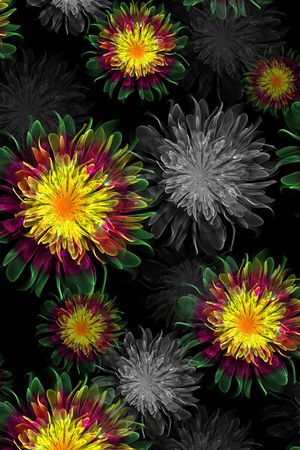 抽象肌理印花华亿平台图片