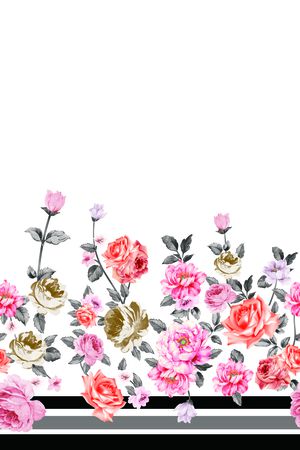 乱花印花华亿平台图片