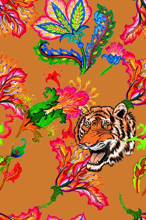 高档旗袍印花华亿平台图片