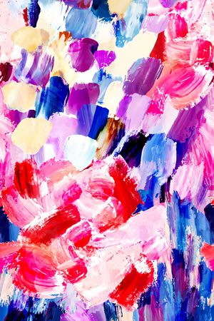 抽象肌理印花华亿平台图片