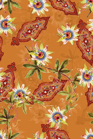 高端大气印花华亿平台图片