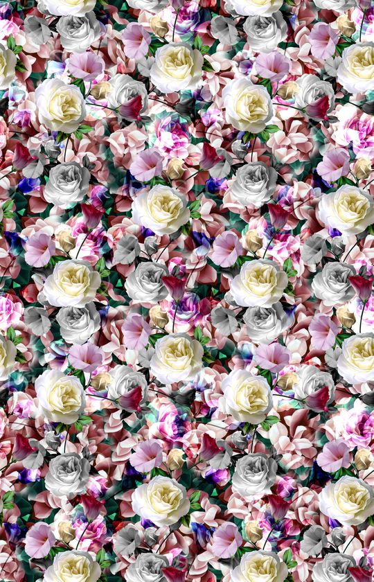 花朵印花华亿平台图片