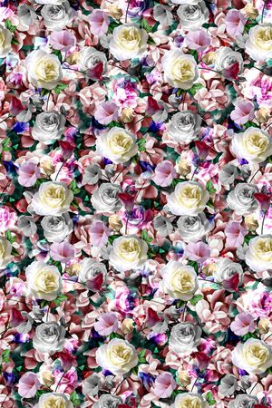 花朵印花华亿平台图片