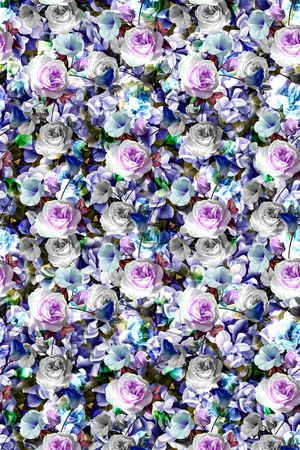 花朵印花华亿平台图片