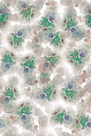 花朵印花华亿平台图片