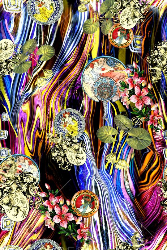 时尚印花华亿平台图片