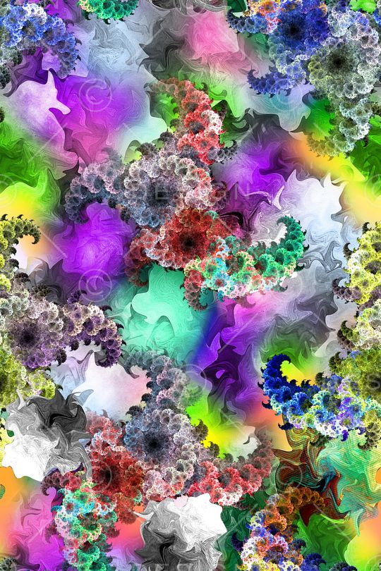 抽象印花华亿平台图片