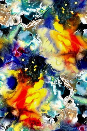 抽象印花华亿平台图片