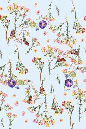 面料花印花华亿平台图片