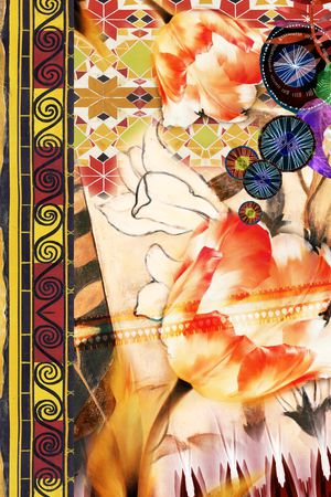 花朵印花华亿平台图片