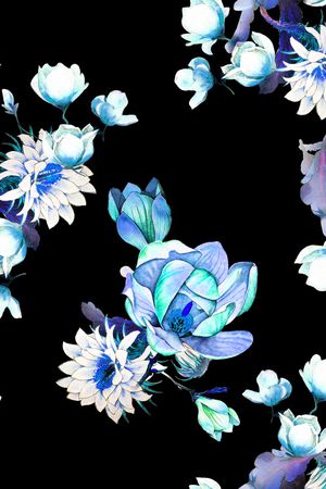 荷花印花华亿平台图片