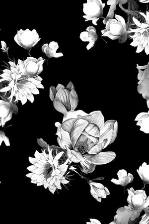 荷花印花华亿平台图片