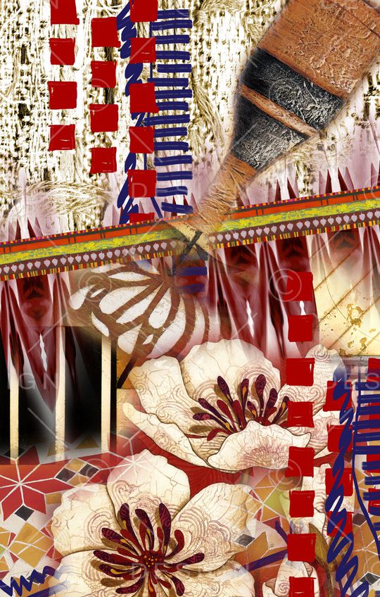 肌理印花华亿平台图片