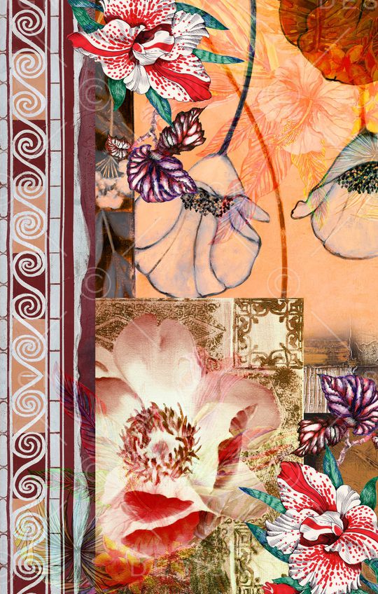 波西米亚印花华亿平台图片