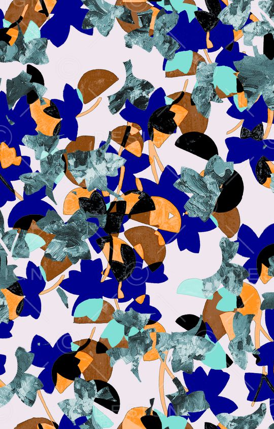 抽象印花华亿平台图片