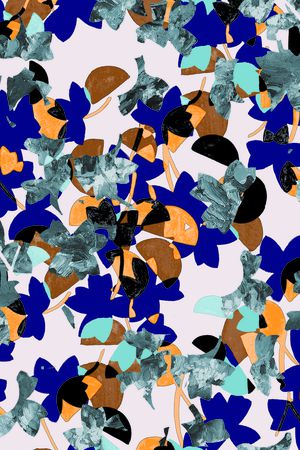 抽象印花华亿平台图片