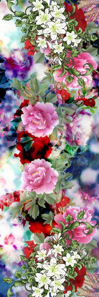 中国风印花华亿平台图片