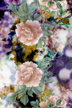 中国风印花华亿平台图片