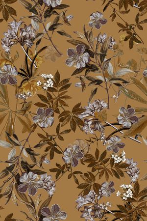 小碎花印花华亿平台图片