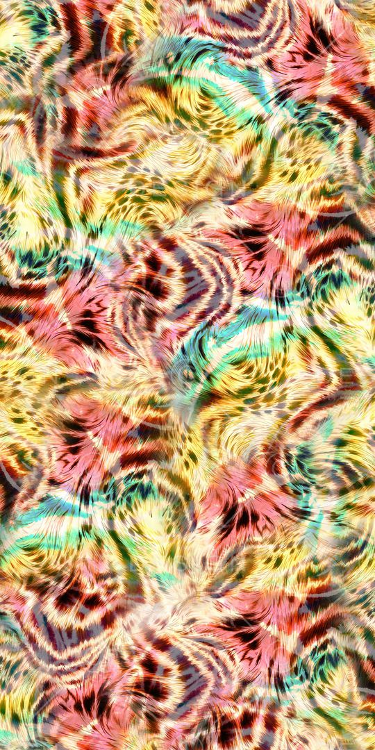 抽象印花华亿平台图片