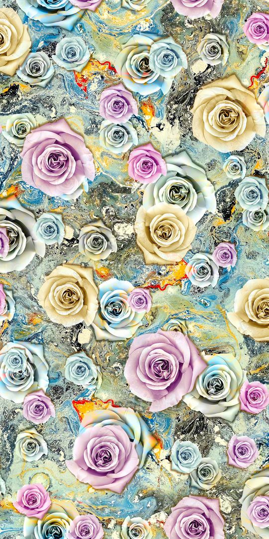 乱花印花华亿平台图片