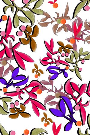 抽象印花华亿平台图片