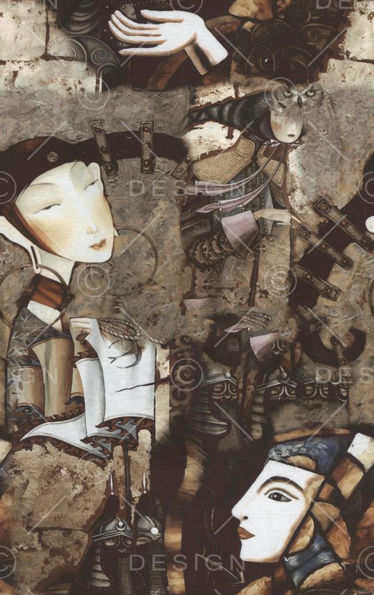 抽象创意印花华亿平台图片