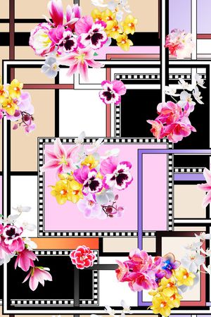 女装印花华亿平台图片