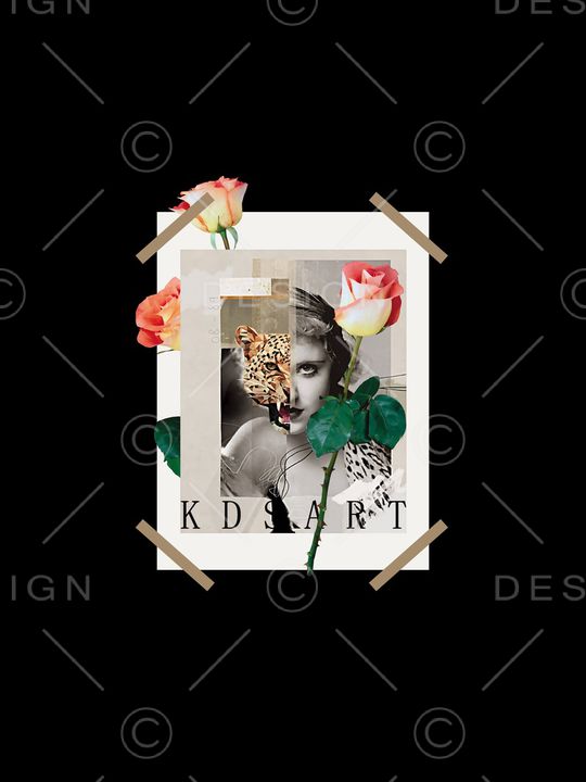 人物像印花华亿平台图片