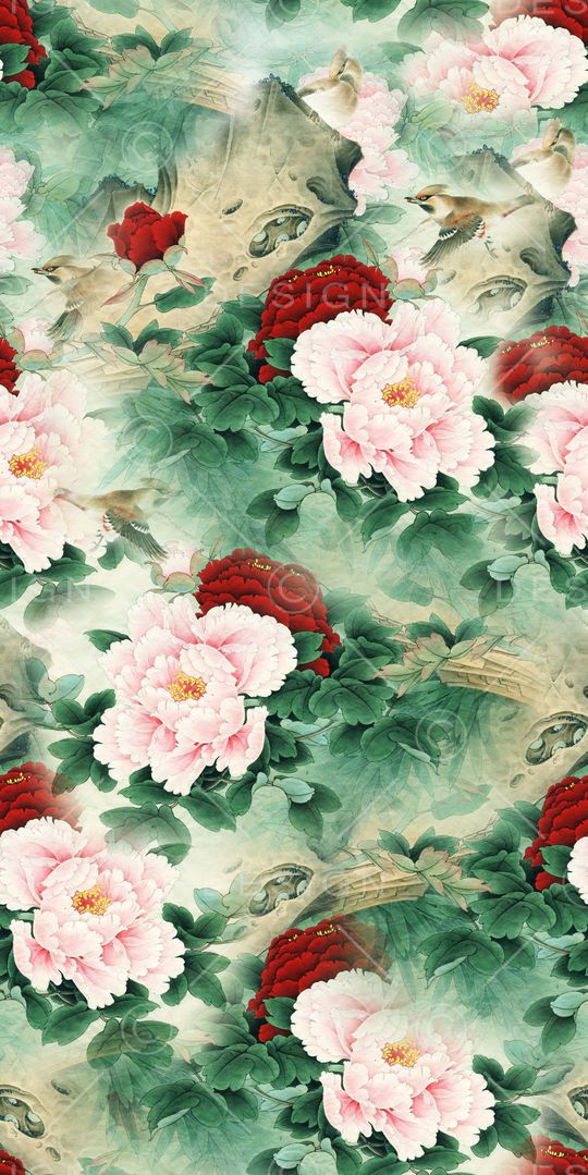 花瓣印花华亿平台图片