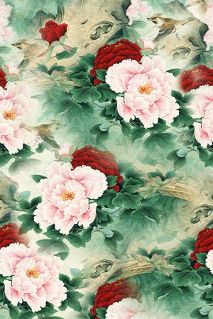 花瓣印花华亿平台图片