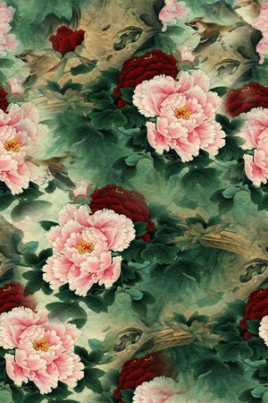 花瓣印花华亿平台图片