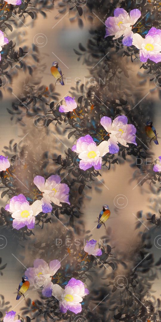 花瓣印花华亿平台图片