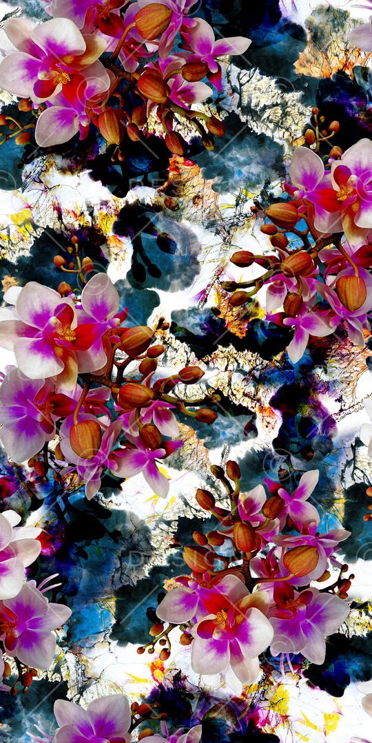 小碎花印花华亿平台图片