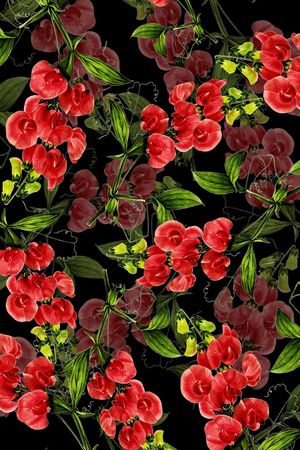 小碎花印花华亿平台图片