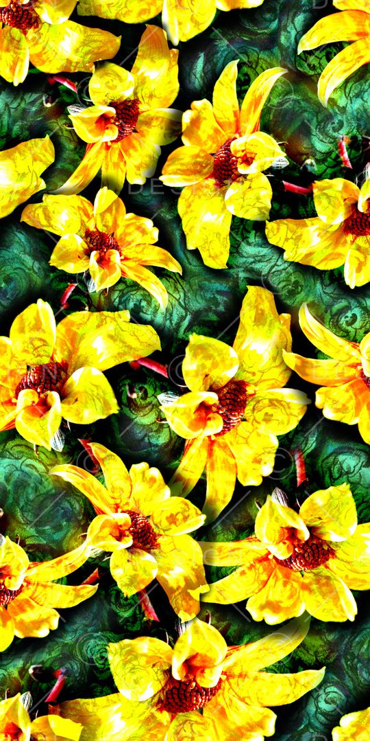 小碎花印花华亿平台图片