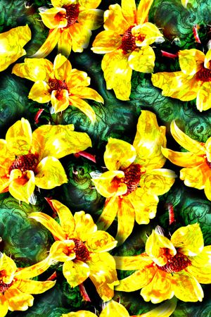 小碎花印花华亿平台图片