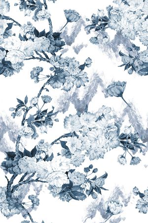 小清新印花华亿平台图片