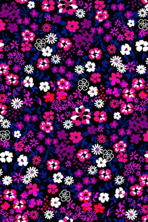 小碎花印花华亿平台图片