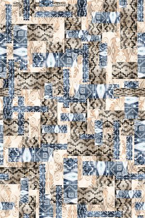 波西米亚印花华亿平台图片