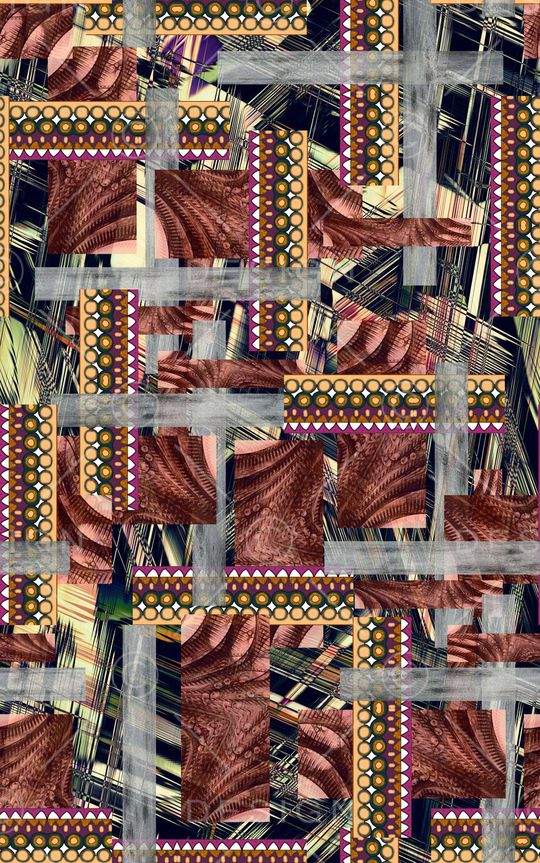 波西米亚印花华亿平台图片