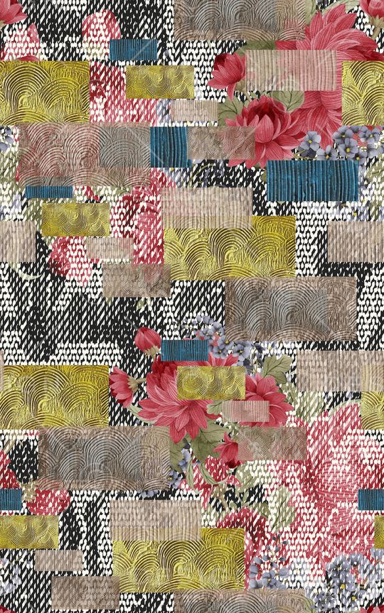 几何印花华亿平台图片