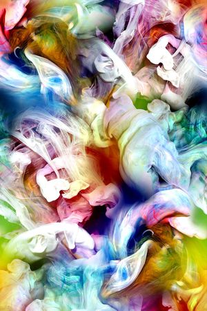 抽象印花华亿平台图片