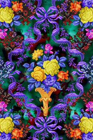 时尚印花华亿平台图片