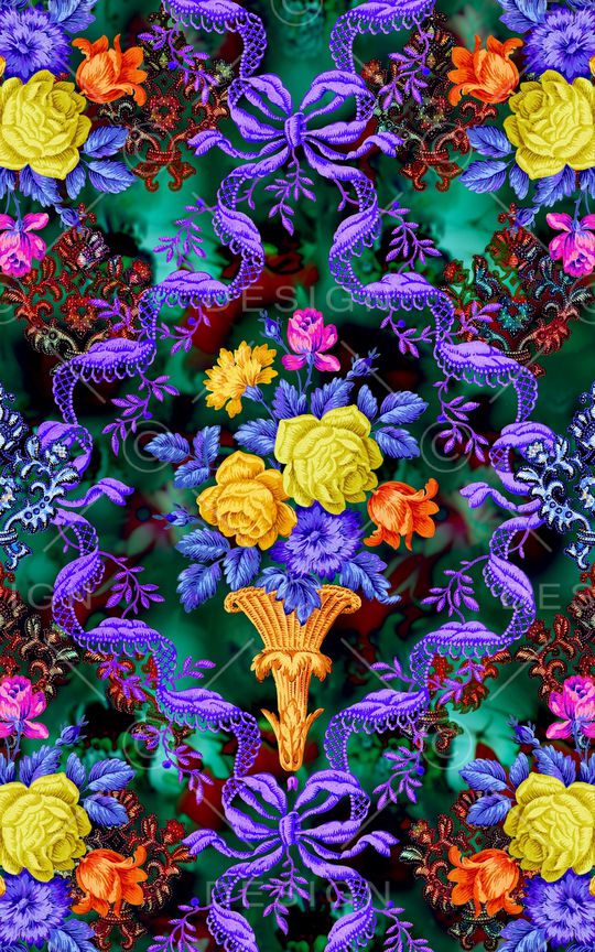 时尚印花华亿平台图片