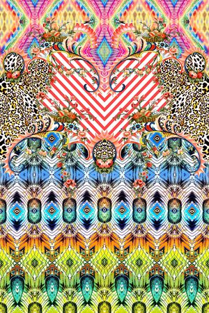 民族风印花华亿平台图片