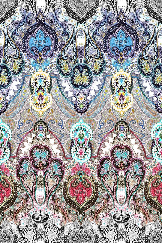 民族风印花华亿平台图片