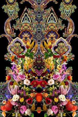 民族风印花华亿平台图片