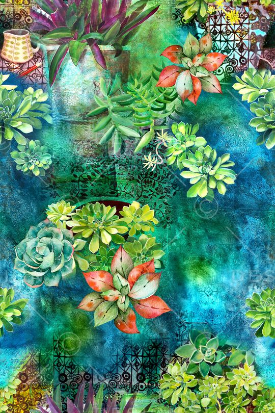 热带风印花华亿平台图片