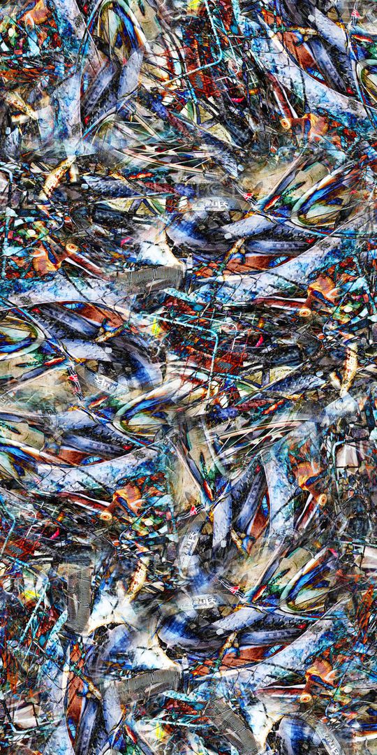 抽象印花华亿平台图片